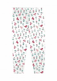 CALÇA VIRA PÉ ESTAMPADA MENINA - REFERÊNCIA 08720