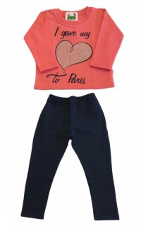 CONJUNTO BLUSA E CALÇA MOLETOM - REFERÊNCIA 311279