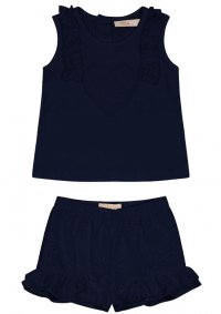 CONJUNTO BLUSA E SHORT LESE FEMININO