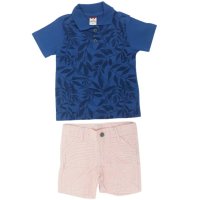 CONJUNTO CAMISA E BERMUDA MASCULINO -REFERÊNCIA 15334