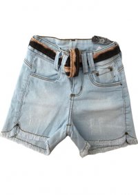 SHORT JEANS CLARO FEMININO