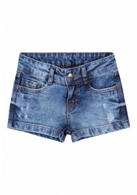 SHORTS JEANS FEMININO - REFERÊNCIA 172252