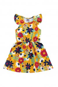 VESTIDO FLORAL FEMININO - REF: 9685