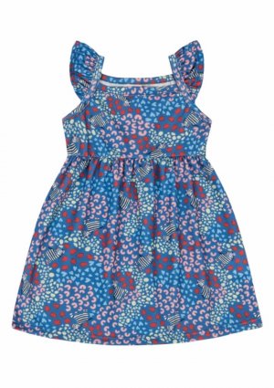 Vestido de Bebê Menina Floral Verde G